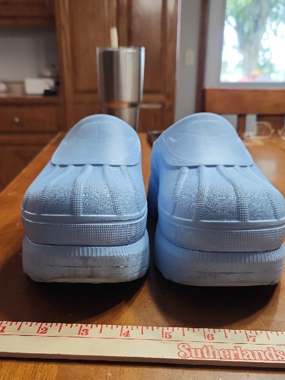 Sorel Light Blue Slip-On Clog Mules - Picture 7 of 11